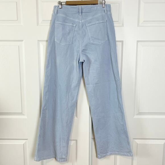 Favorite Daughter The Masha Super High Rise Wide Leg Jean Coastal Size 31 - Picture 6 of 11